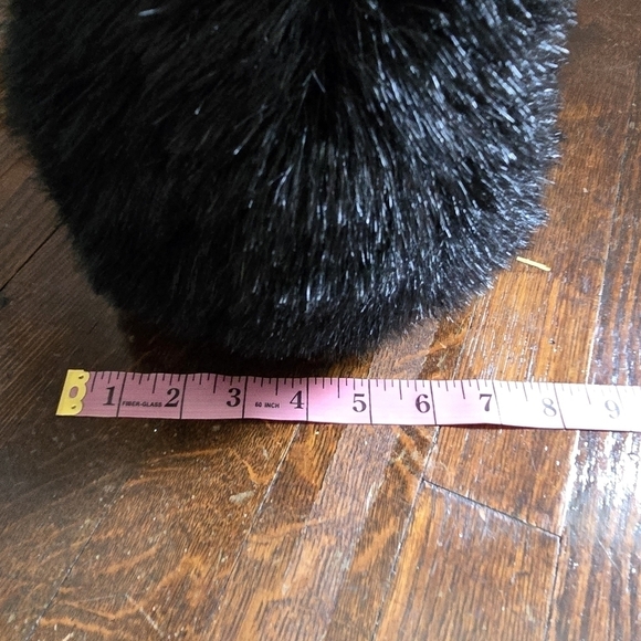 Vintage 80s Fine Toys Black Gorilla Rose Plush Stuffed Animal 12" - Picture 7 of 14